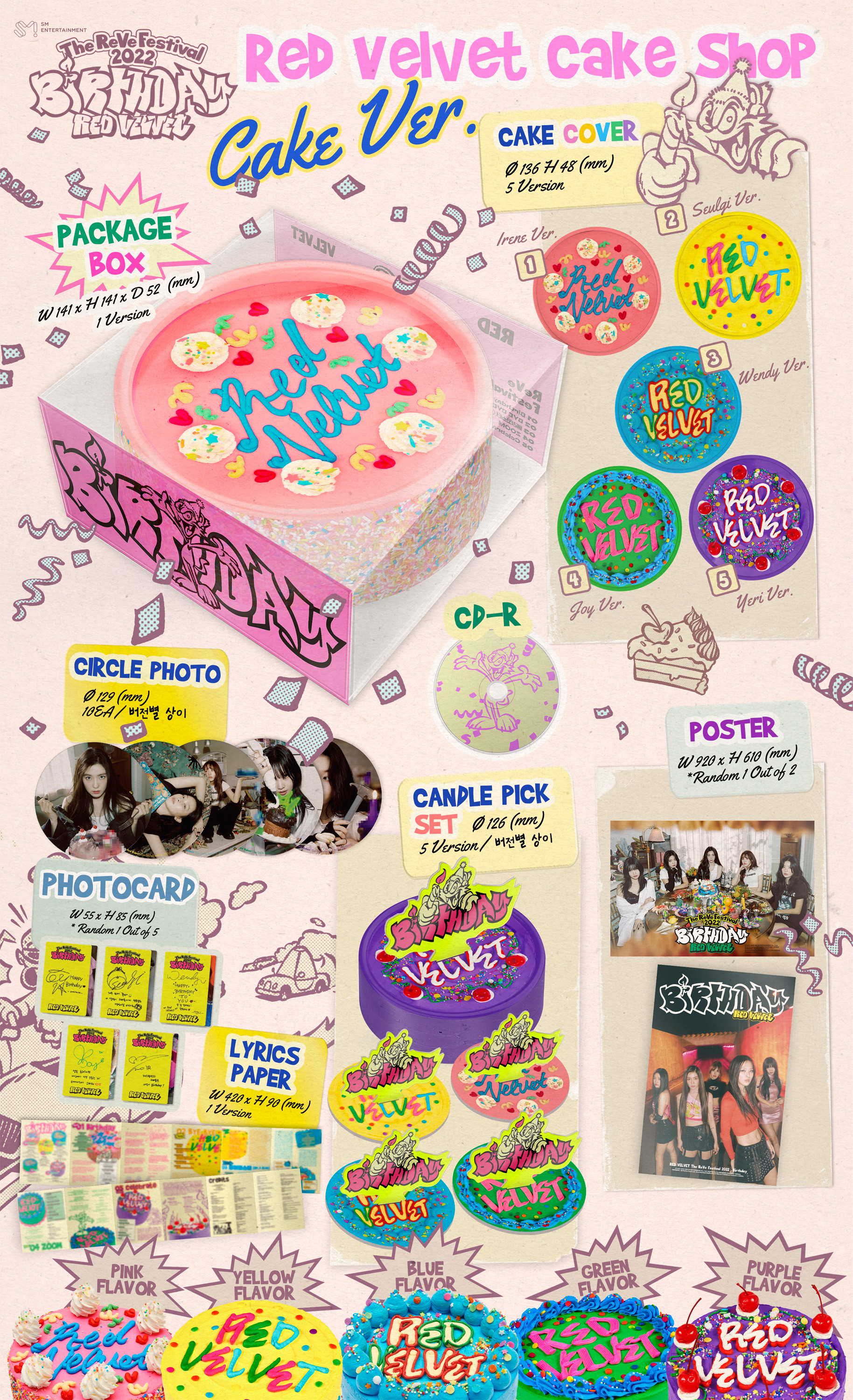Red Velvet birthday 未開封 ktown4u.com : [RV ALBUM] Red Velvet - Mini Album [The ReVe