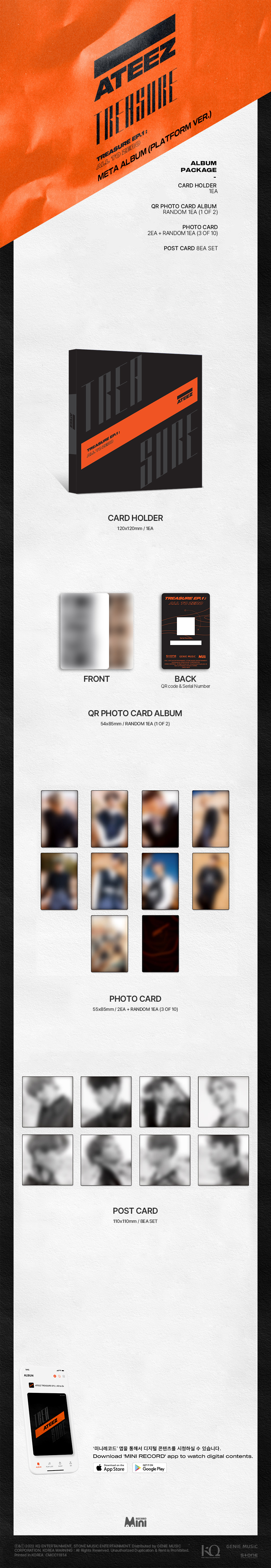 ATEEZ treasure All to Zero ヨサントレカ s-l400.jpg