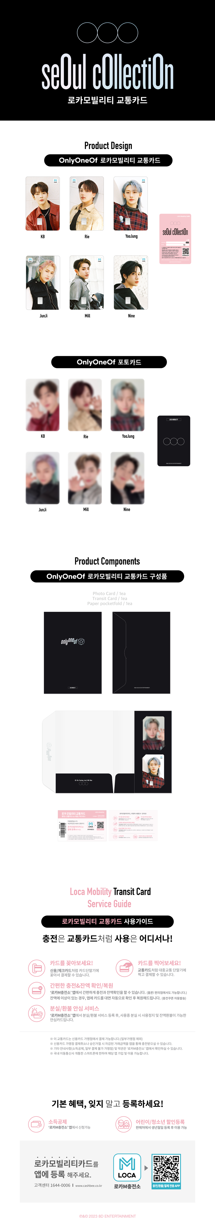 ktown4u.com : OnlyOneOf - LOCAMOBILITY CARD seOul cOllectiOn